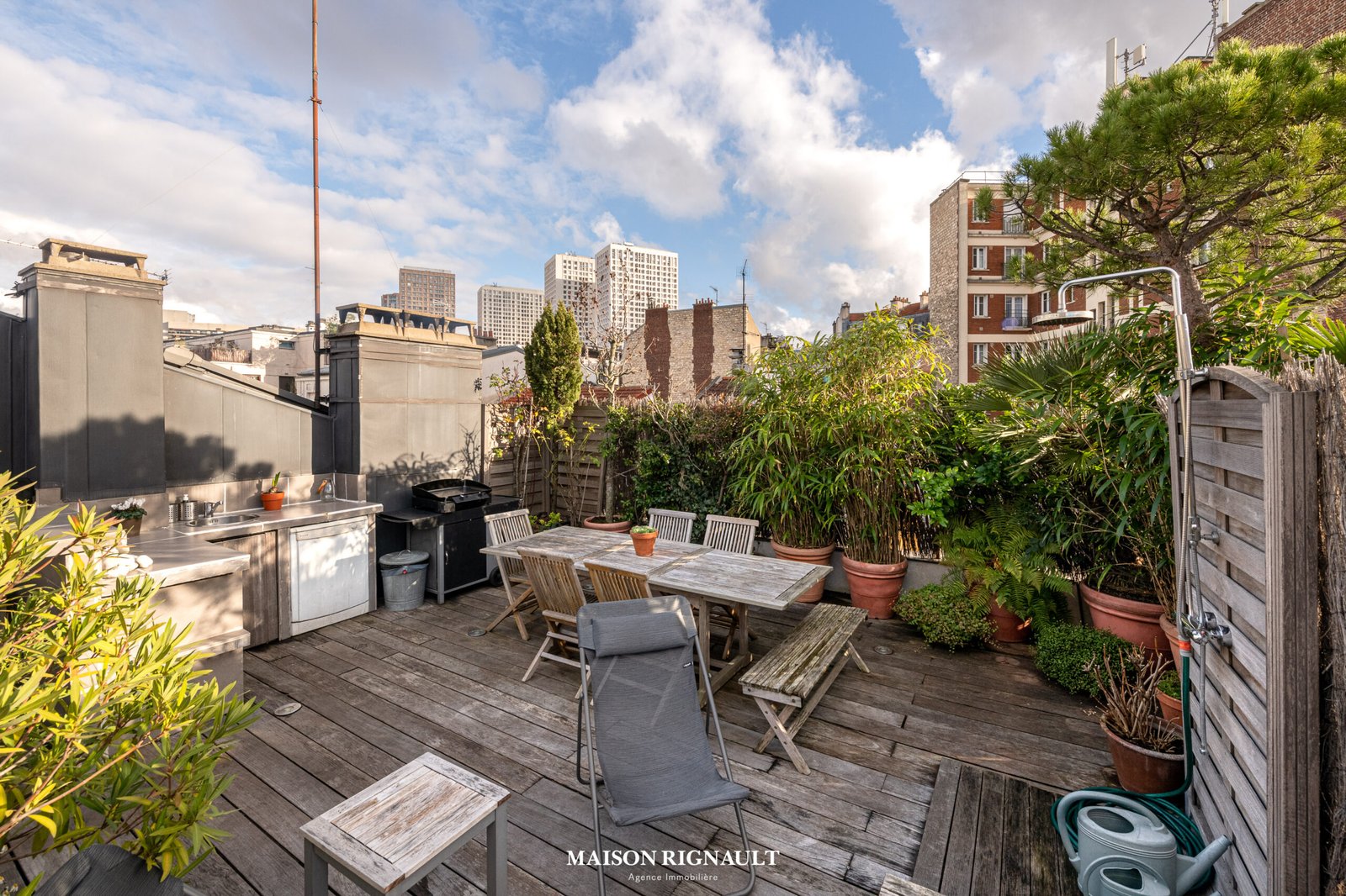 Paris 13e / Maison familiale avec rooftop