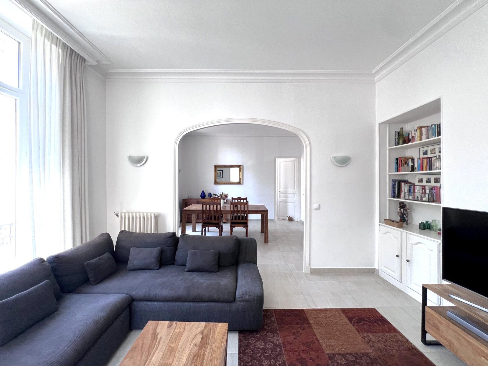 Appartement bourgeois 3/4 pièces à proximité des plages et du palais du Festival