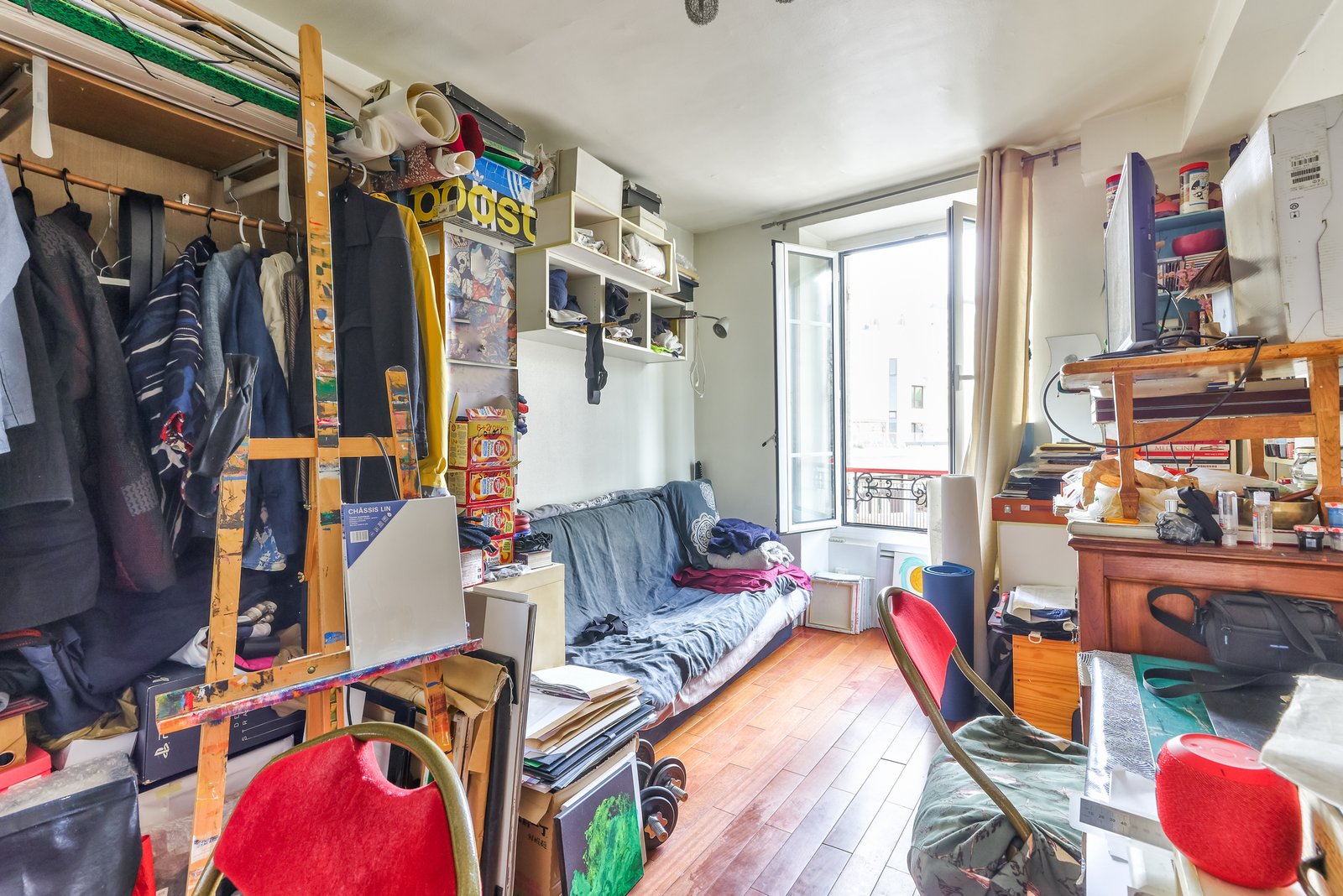 Paris 15e / Studio : vendu loué.